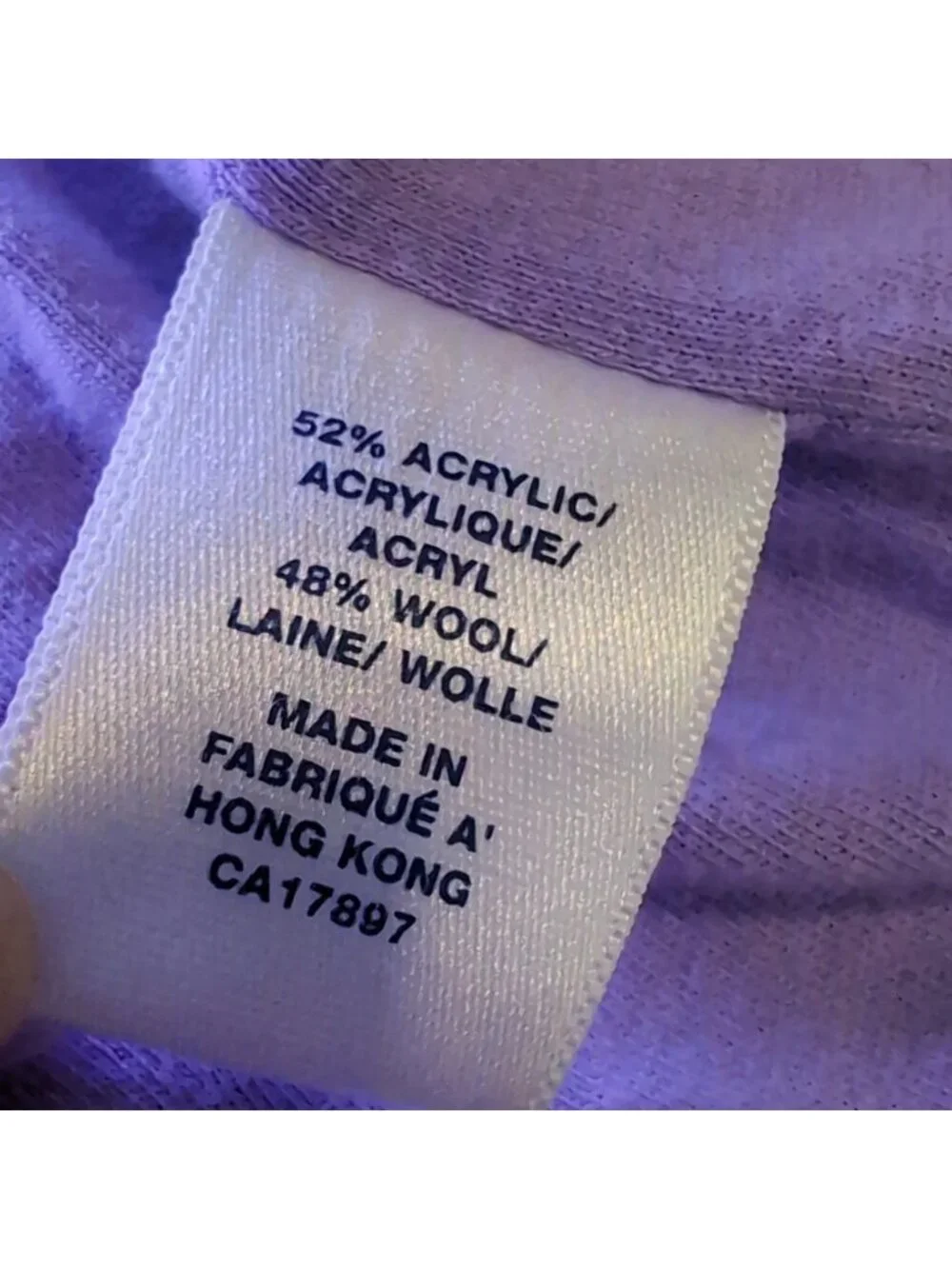 Baby GAP Wool Knit Jacket Buttoned Sweater Purple Size 3-6 m 12-17 lb